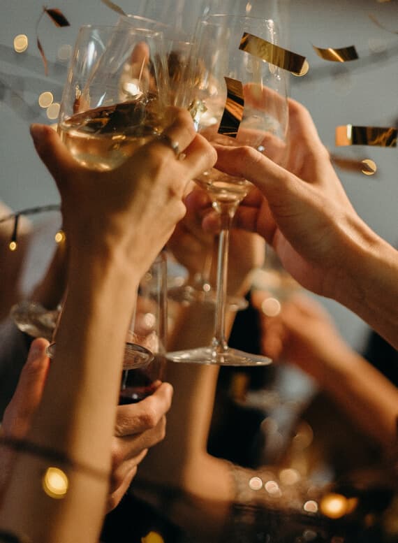 Ocasiones especiales: bodas, fiestas...